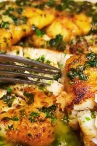 Pan Fried Fish With A Rich Lemon Butter Sauce Recipe: Master This Restaurant-Quality Dish at Home
