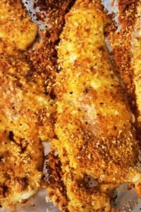 Baked Flounder Recipe with Parmesan Crumbs