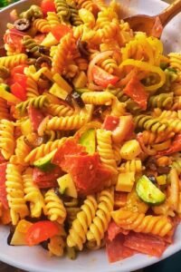 Loaded Italian Pasta Salad – Dash of Mandi