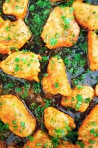 Chicken Bites (With Garlic Butter) – Wholesome Yum